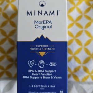 Minami MorEPA Original Smart Fats Fischöl Omega-3 EPA 60 Weichkapseln