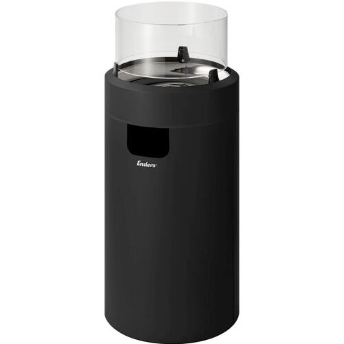Enders Terrassenfeuer Nova LED M Gas Feuerstelle Ambientebeleuchtung Black