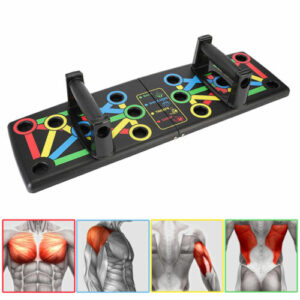 Liegestützbrett Push Up 9 in 1 Rack Board Liegestütze Brett Fitness Muskelaufbau