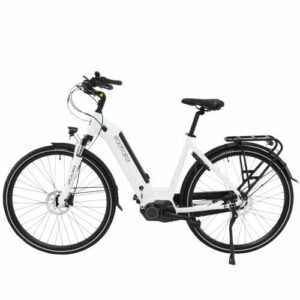 E-Bike 28" Hollandrad B14 Stadtfalter 36V Elektrofahrrad Pedelec Mittelmotor wei