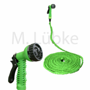 Flexibler Gartenschlauch Flexi Wasserschlauch dehnbarSchlauch Klickanschluss 30m