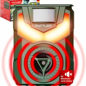 PATTLER® Solar Tierschreck Bewegungssensor 10m Flammenlicht Effektiv