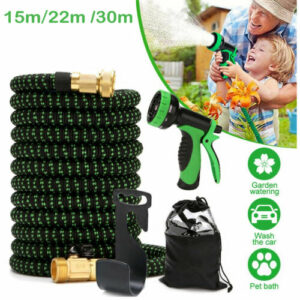15~30m Flexibler Gartenschlauch dehnbarer Wasserschlauch Flexischlauch flexibel