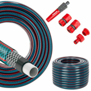 Gartenschlauch 4 lagig 1/2" 3/4" 1"  20m 30m 50m Schlauch Wasserschlauch