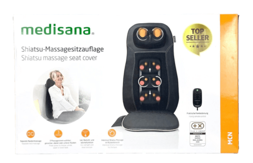 Medisana MCN Shiatsu Massagesitzauflage für Rücken & Nacken mit Wärmefunktion