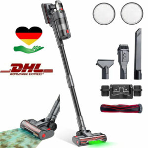 9 in 1 LED Akku staubsauger Kabellos Handstaubsauger beutellos 45000pa 600W DHL