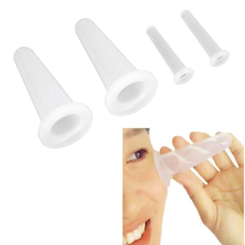 Silikon -Schröpfen -Therapie für Gesichtsmassage Hausgebrauch 4pcs Saug Vakuum