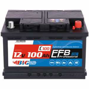 0% BIG Professional Solar DC EFB 12V 100Ah C100