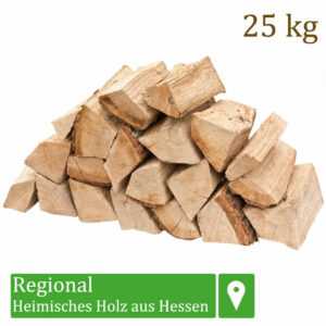 (1,06€/1kg) Brennholz Kaminholz Holz Eiche 25kg Ofen Kamin Kaminofen Grill 25 cm