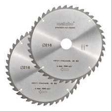 Metabo 2x Kreissägeblatt "precision cut wood - classic", 216 x 30 mm,...