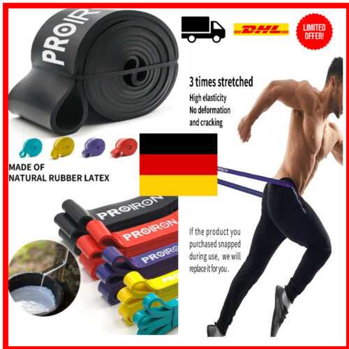 Fitnessband Set – Resistance Bands für Training, Muskelaufbau, Crossfit, Yoga