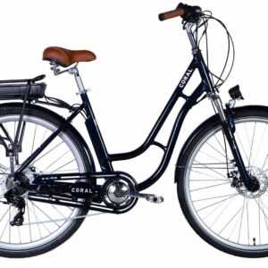 E-Bike 28" City Stadt Urban Retro Elektrofahrrad Aluminium RH 48cm 25km/h 50km