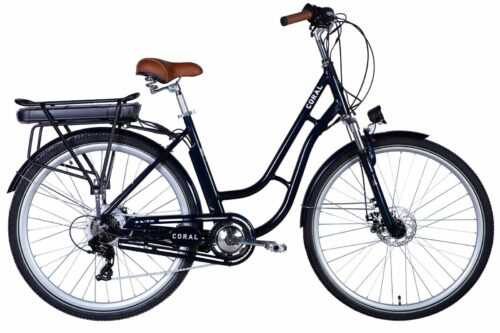 E-Bike 28" City Stadt Urban Retro Elektrofahrrad Aluminium RH 48cm 25km/h 50km