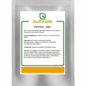 1 kg | EAA Pulver | Aminosäuren | Buxtrade | Amino | Pulver | Vegan