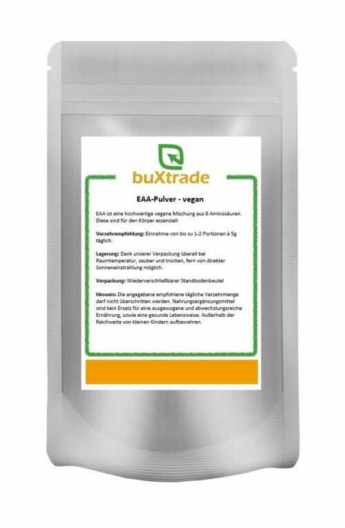 1 kg | EAA Pulver | Aminosäuren | Buxtrade | Amino | Pulver | Vegan