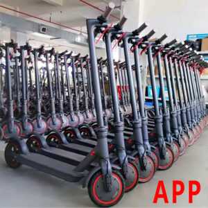 350W E-SCOOTER MIT STRASSENZULASSUNG FALTBARER ELEKTROROLLER 8.5 ZOLL 30KM + APP