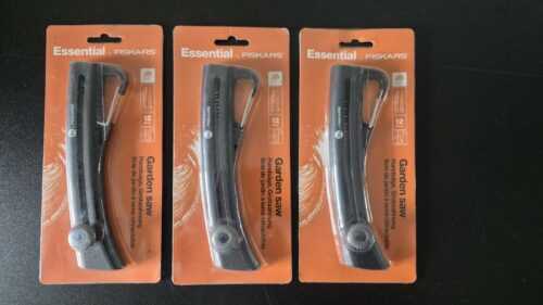 3x Fiskars Handsäge grobzahnig Gartensäge Astsäge Flohmarkt Konvolut Posten Säge