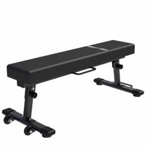 GORILLA SPORTS® Hantelbank Flachbank Klappbar Trainingsbank Fitnessbank Zuhause