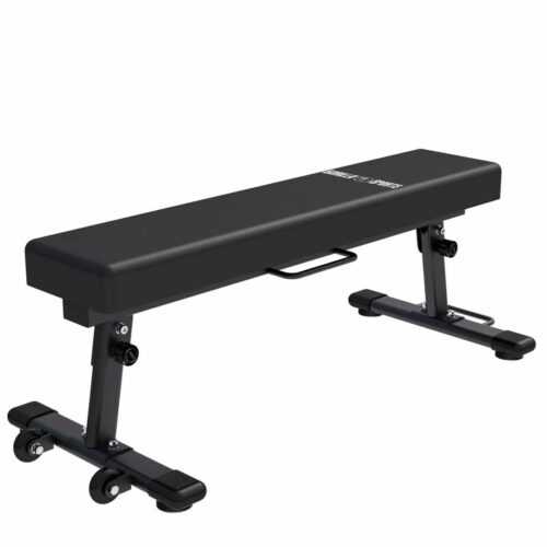 GORILLA SPORTS® Hantelbank Flachbank Klappbar Trainingsbank Fitnessbank Zuhause