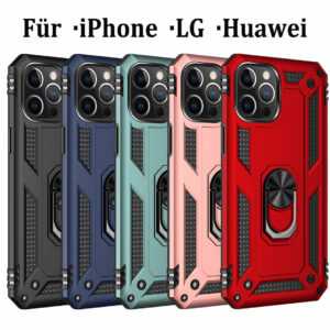 Outdoor Ring Anti-Fall Handy Hülle iPhone 13 LG Huawei Mate Nova Y P smart
