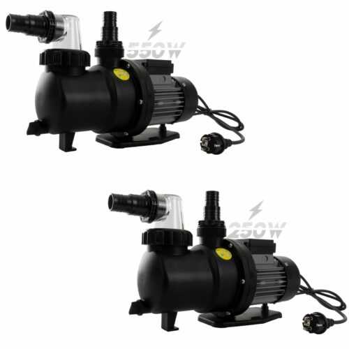 anaterra® Poolpumpe Schwimmbadpumpe Umwälzpumpe Filterpumpe Pool 9.500/7000 L/h
