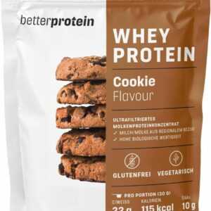 Whey Protein Cookies 1kg - Deutsches Eiweißpulver zum Muskelaufbau als Beutel