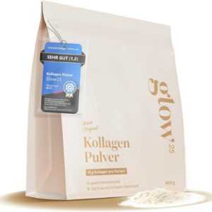 Glow25® Collagen Pulver [450g] - Unser Original - Kollagen Hydrolysat