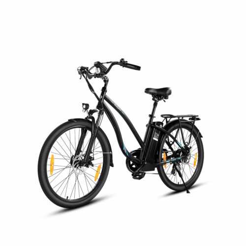Elektrofahrrad 26 Zoll E-bike 36V/15AH Stadtrad Pedelec 45Nm 250W Shimano 7-Gang