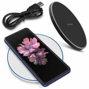 Ladegerät für Samsung Galaxy Z Flip 6 5 4 Fold 6 5 4 QI Wireless 15W Ladestation