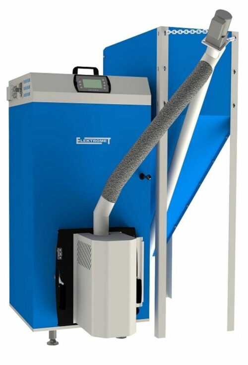 Pelletkessel Pelletheizkessel  EKO-PE COMPACT 20 mit Silo 540 Liter