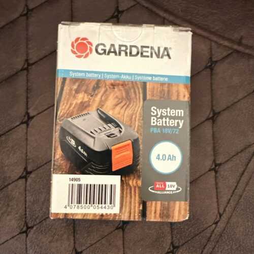 Neu GARDENA P4A PBA 18V/72 4,0 Ah 14905-20 Werkzeug-Akku  18 V 4.0 Ah Li-Ion