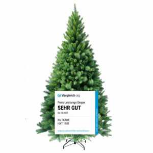 120 cm exkl künstlicher Weihnachtsbaum Christbaum Tannenbaum inkl. Metallständer
