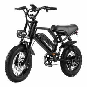 E-Bike 500W Citybike 36V Herausnehmbarer Batterie Commuter Electric Bike Schwarz