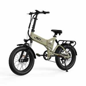 PVY Z20 Plus 100OW E-City Bike,20 Zoll Dicke Reifen Elektrofahrrad 16.5Ah 50km/h