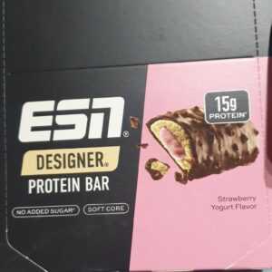 ESN Designer Protein Bar Strawbeery Yogurt
