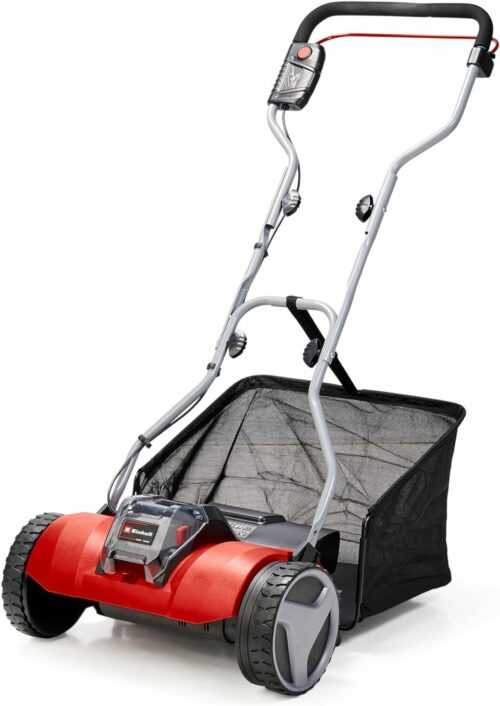 Einhell Akku-Spindelmäher GE-HM 18/38 Li-Solo Silent 38cm Schnitt 45 L 4-stufig