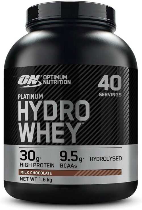 Optimum Nutrition Platinum Hydro Whey Isolate, 1600g Milk Chocolate
