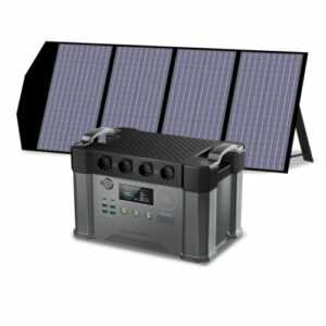 ALLPOWERS 2400W Powerstation mit Solarpanel 140W Camping Outdoor Wohnmobil Party