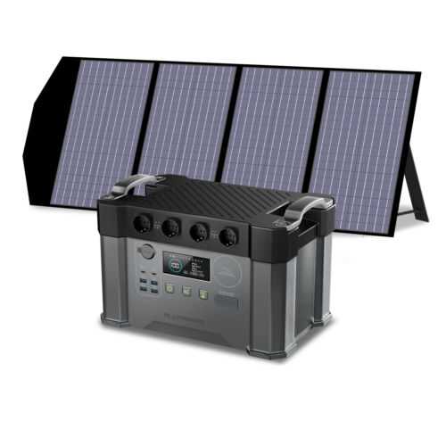 ALLPOWERS 2400W Powerstation mit Solarpanel 140W Camping Outdoor Wohnmobil Party