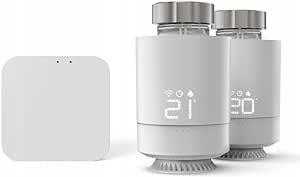 UNITEC Zigbee WiFi 2x Heizkörper-Thermostat Starterset  WLAN inkl. Gateway