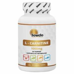L-Carnitin 1000 mg – Energie, Fatburner & Antioxidans – Tabletten – Sowelo