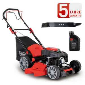 Scheppach Benzin Rasenmäher MS225-56E 6PS 7IN1 Schnittbreite 56cm + 0,6 L Öl