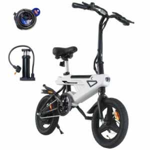 E-Bike City Commuter Electric Bike 14 Zoll Micro Ebike 36V Abnehmbare Batterie