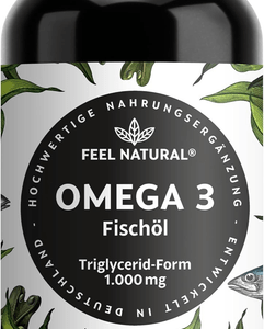 Omega 3 Kapseln hochdosiert 2.000mg - 365 Stück - essentielle Fettsäuren EPA&DHA