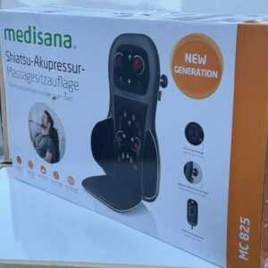 MEDISANA MC 825 Shiatsu-Massagesitzauflage für Nacken Schultern und Rücken