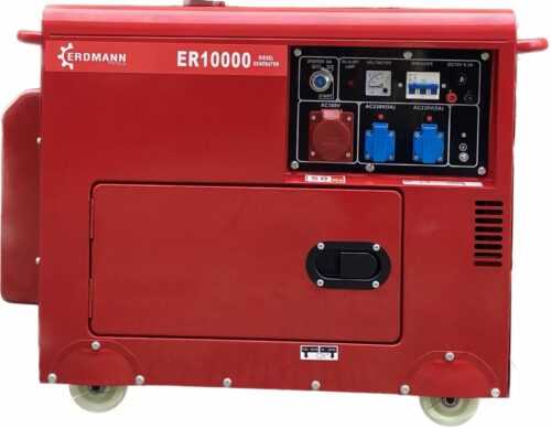 Stromgenerator 10KW DIESEL Elektrostart Stromerzeuger Generator 2x220V-1x380V