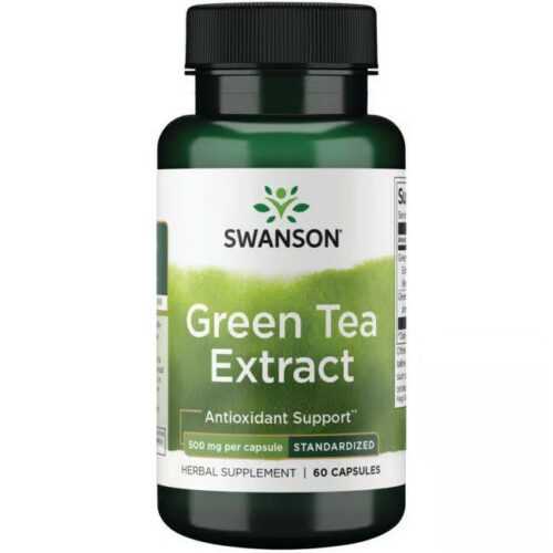Grüner Tee Extrakt 500 mg 60 Kapseln Swanson Health Products