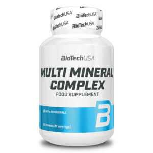 (54,35 EUR/kg) Biotech USA Multi Mineral Complex 100 Tabletten NEU OVP