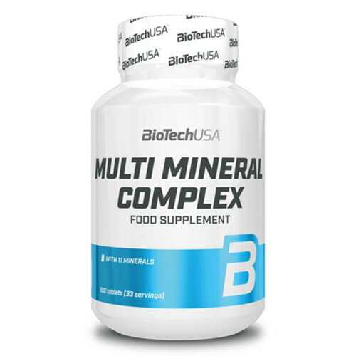 (54,35 EUR/kg) Biotech USA Multi Mineral Complex 100 Tabletten NEU OVP
