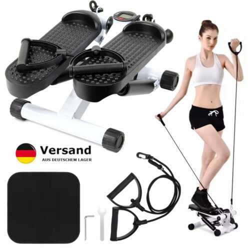 Mini Stepper Heimtrainer LCD-Bildschirm Drehstepper Fitness Fitnessgerät